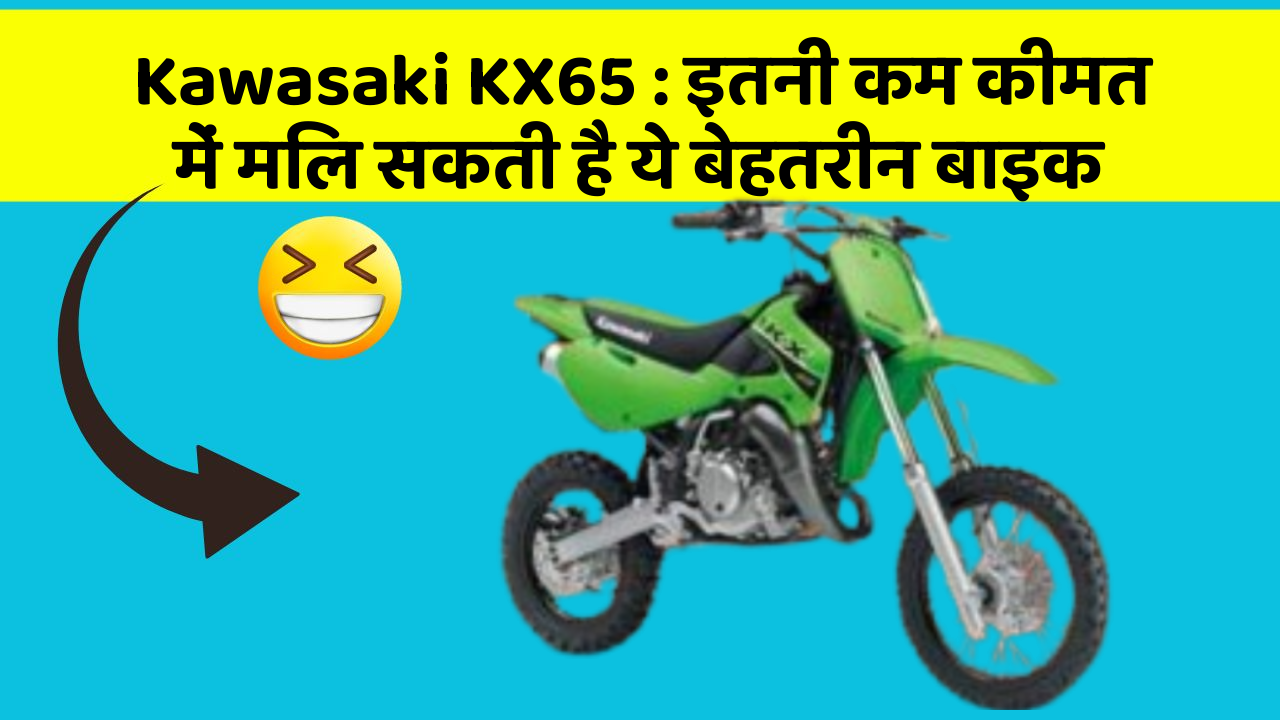 Kawasaki KX65: इतनी कम कीमत में मिल सकती है ये बेहतरीन बाइक